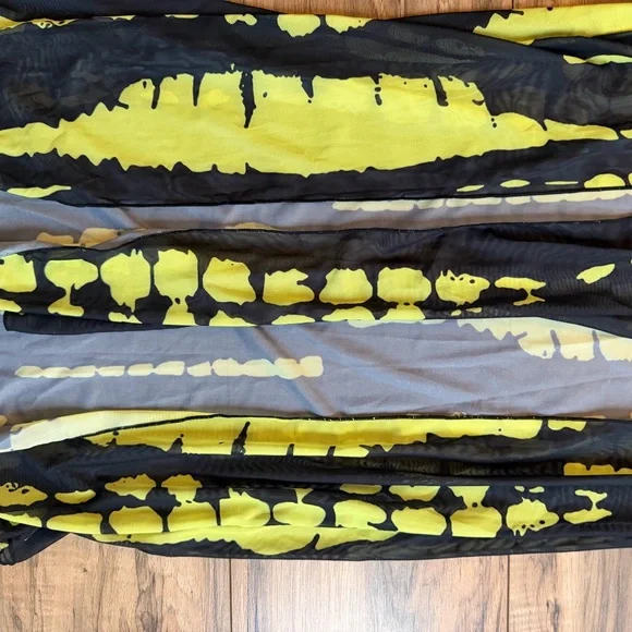 3 Piece NWOT Tropical Vacation Bikini Resort Wear set or Festival wear Y2K MED - Picture 8 of 10